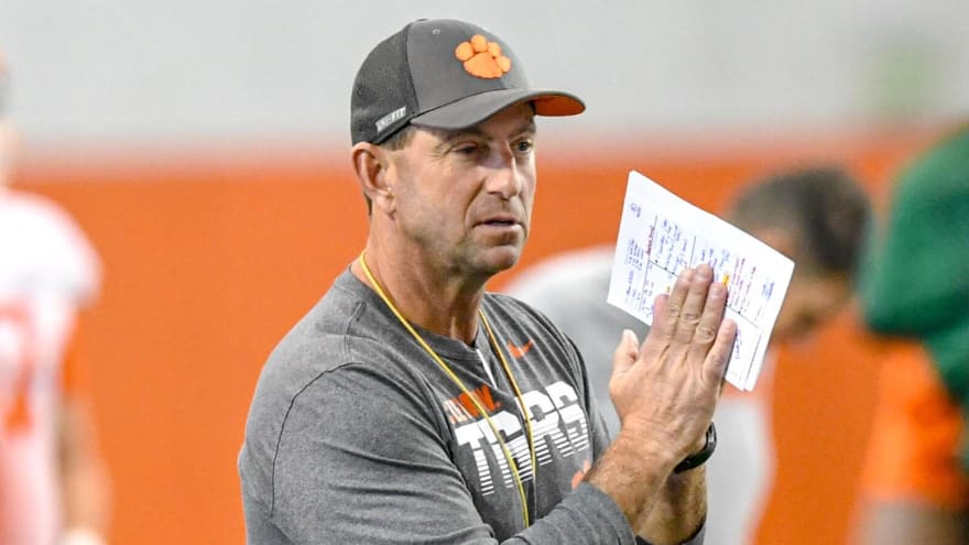 Dabo Swinney addresses Clemson not utilizing transfer portal