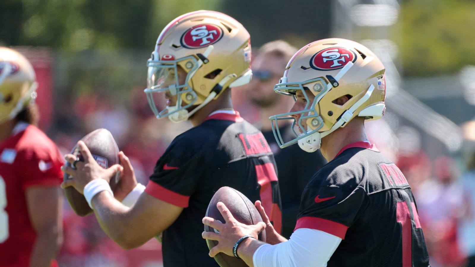 49ers quarterbacks are dueling in training camp