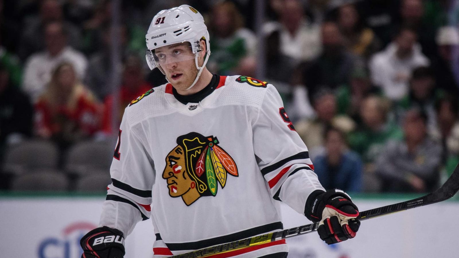 Blackhawks' Drake Caggiula to have hearing for check to the head of Oilers' Tyler Ennis