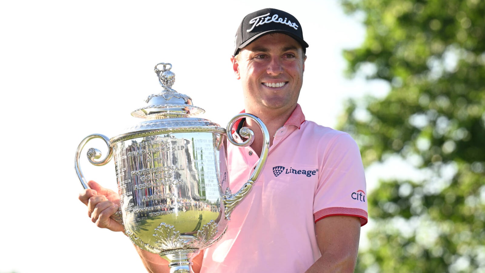 Watch: Jim Nantz announces Justin Thomas' PGA Championship win