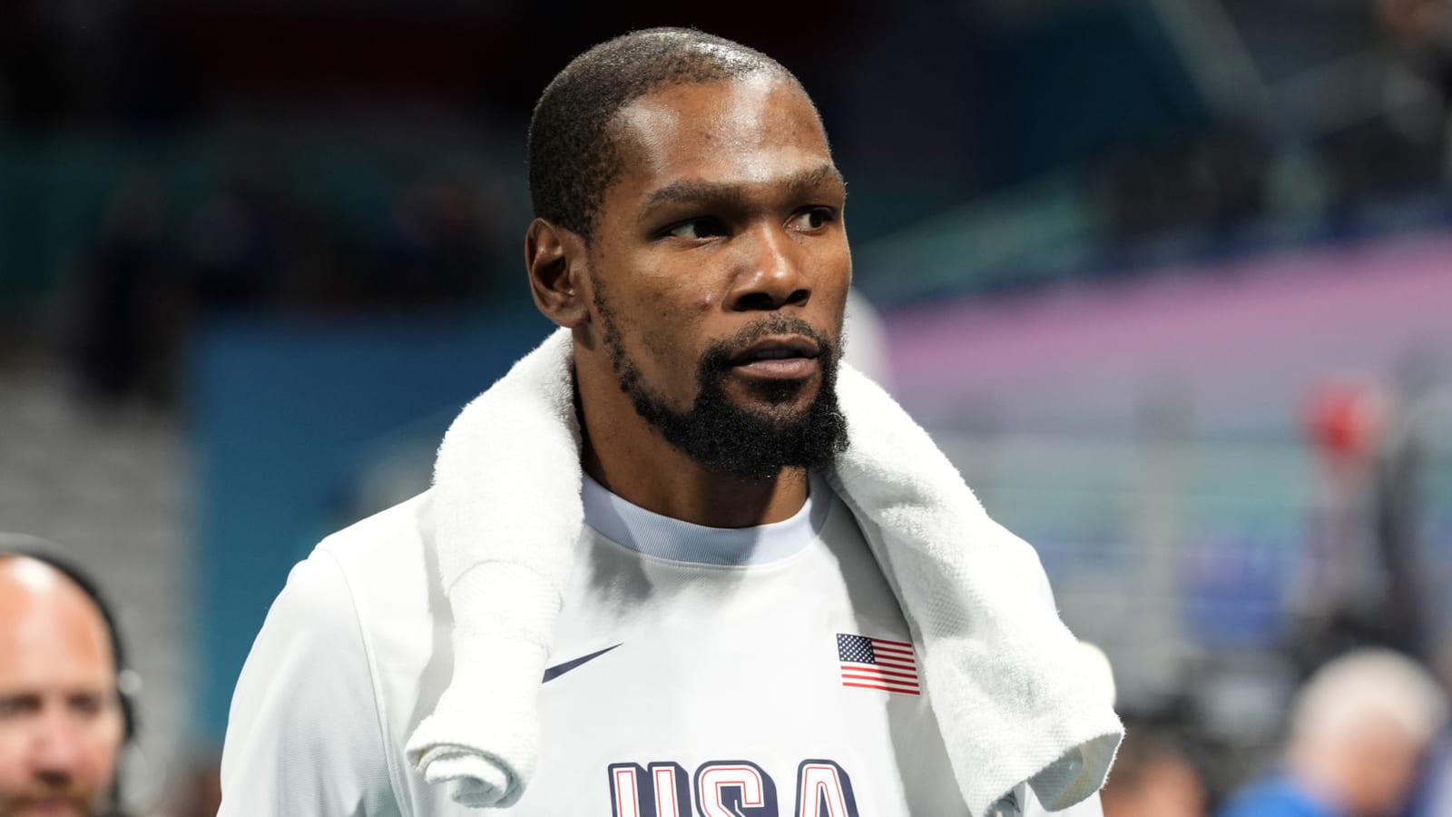 Kevin Durant tips cap to Jayson Tatum, Joel Embiid after DNP-CDs