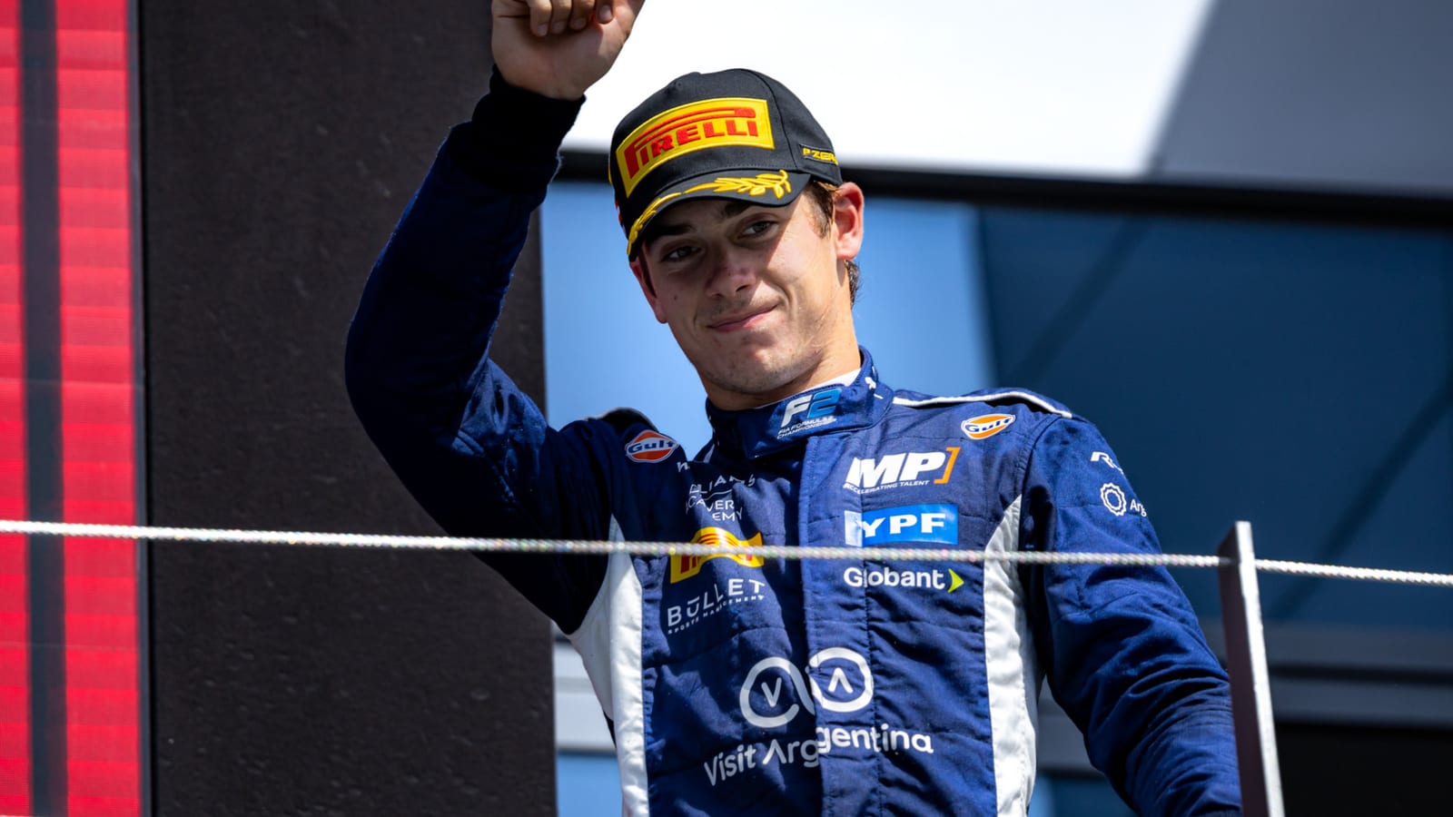 Argentina's next Formula One hopeful takes step toward F1 grid