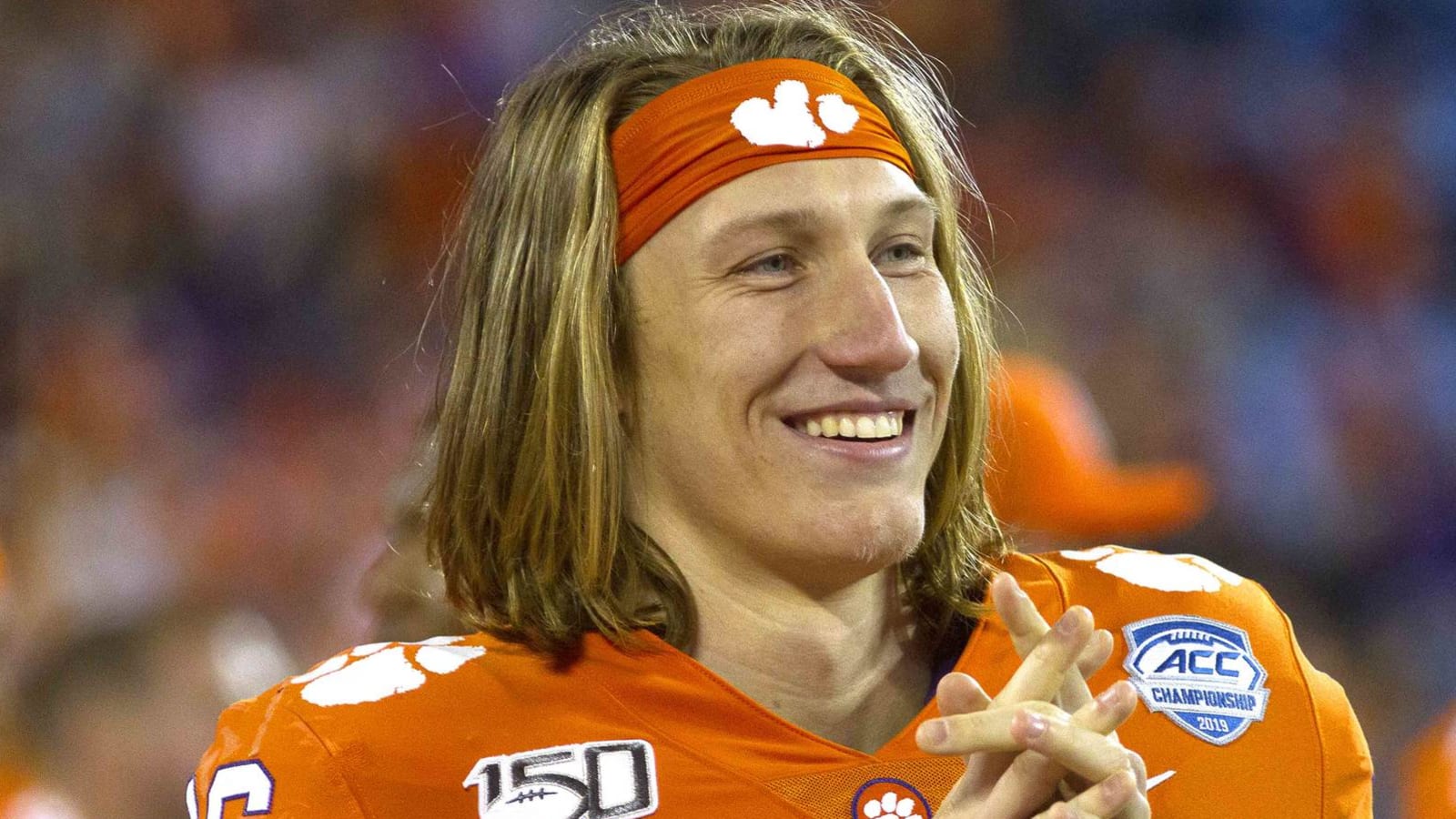 Watch: Trevor Lawrence delivers epic hair flip for ESPN intro