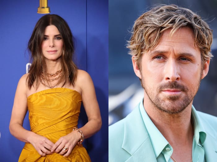 Ryan Gosling and Sandra Bullock