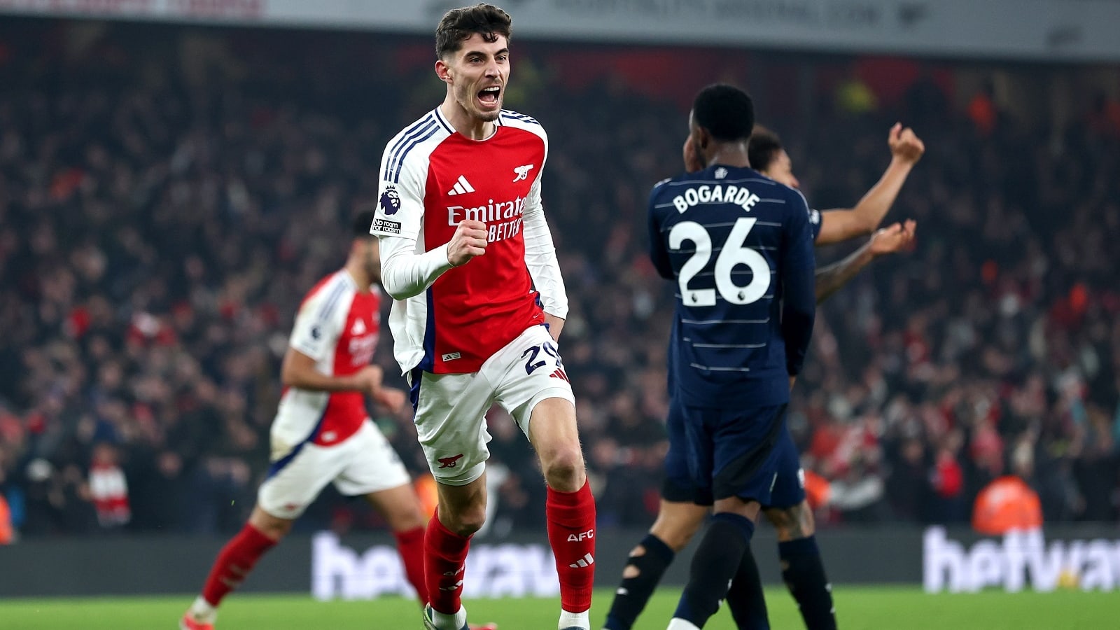 Premier League issue statement on why late Kai Havertz goal was disallowed for Arsenal