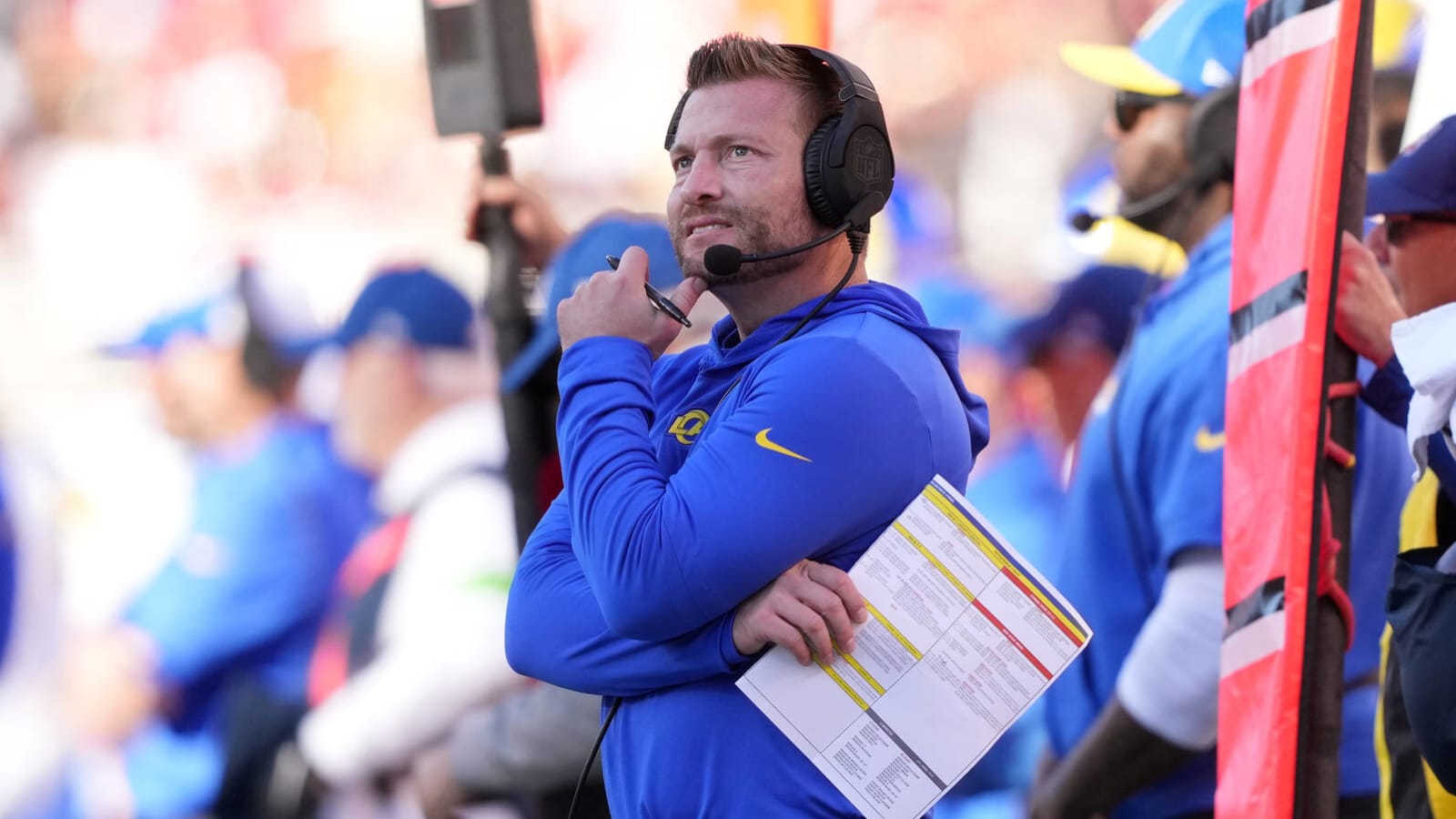 Rams' Sean McVay addresses losing to Lions' Jared Goff