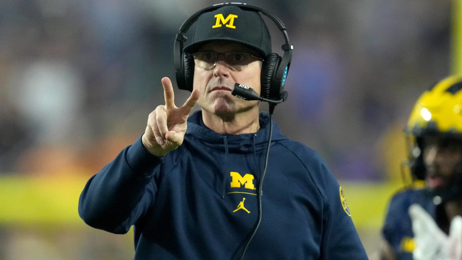 Jim Harbaugh takes responsibility for botched Philly Special in loss to TCU