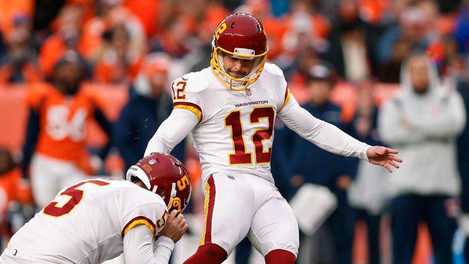 Joey Slye named Washington Commanders' starting kicker as team