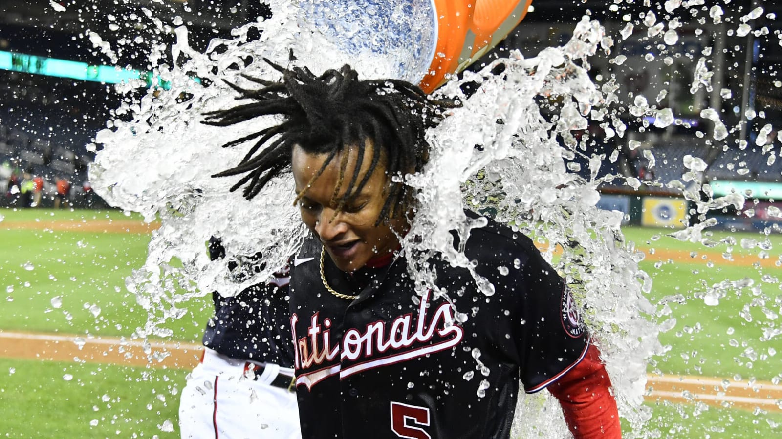 CJ ABRAMS. WALK OFF., By Washington Nationals