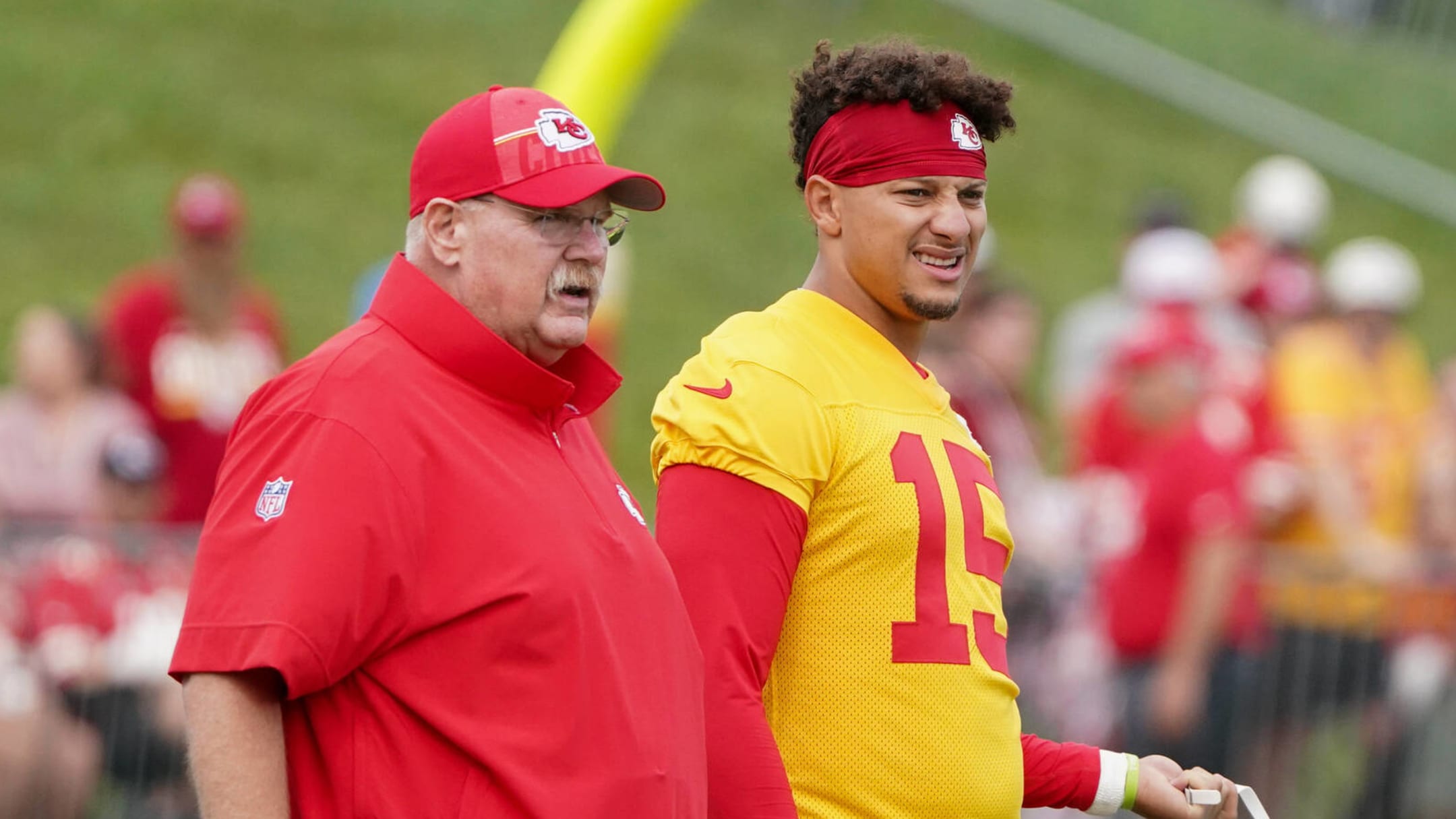 Kansas City Chiefs' Andy Reid gives injury updates on Friday