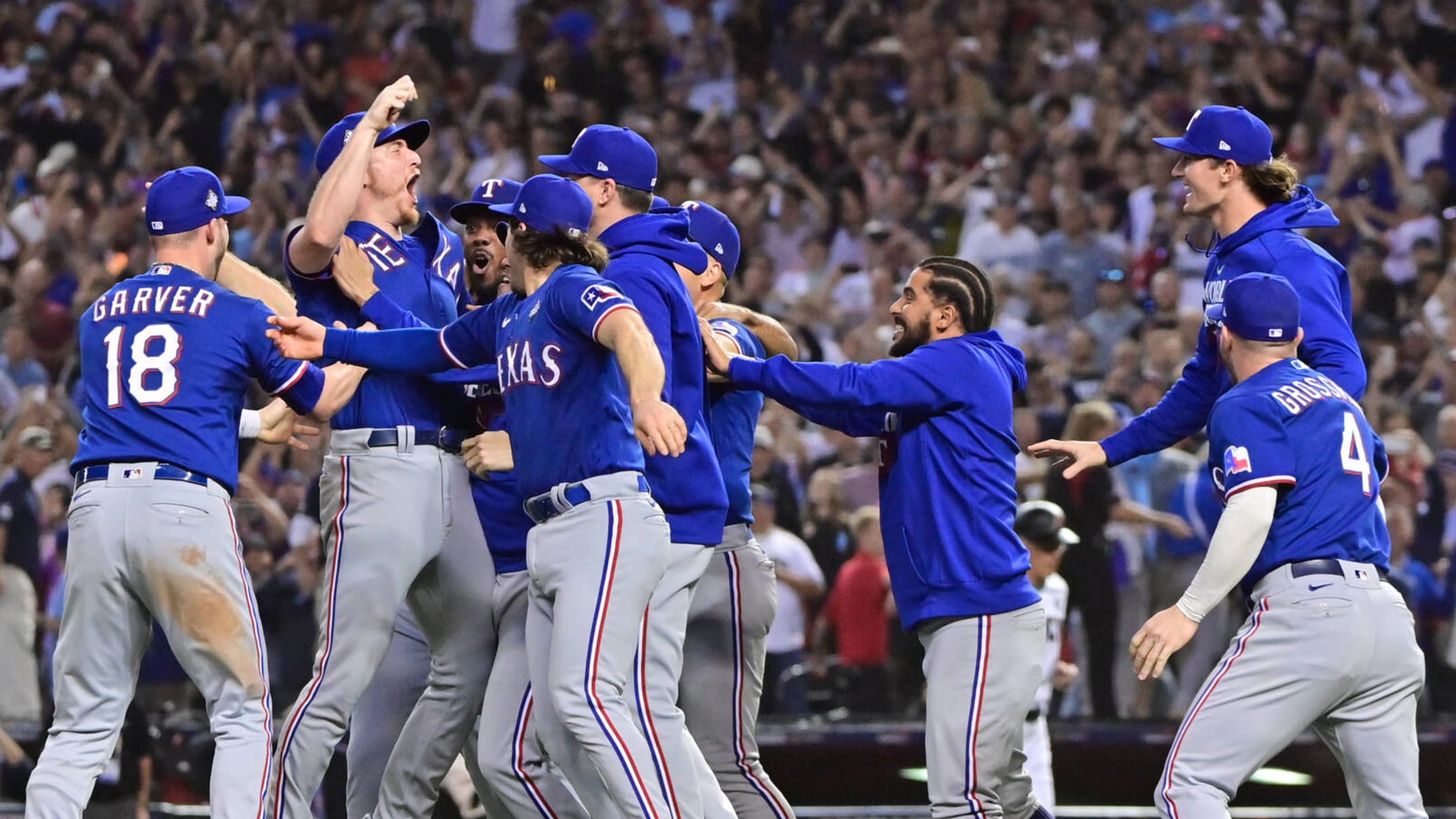 World Series: Rangers outlast Diamondbacks in Game 5 for 1st title