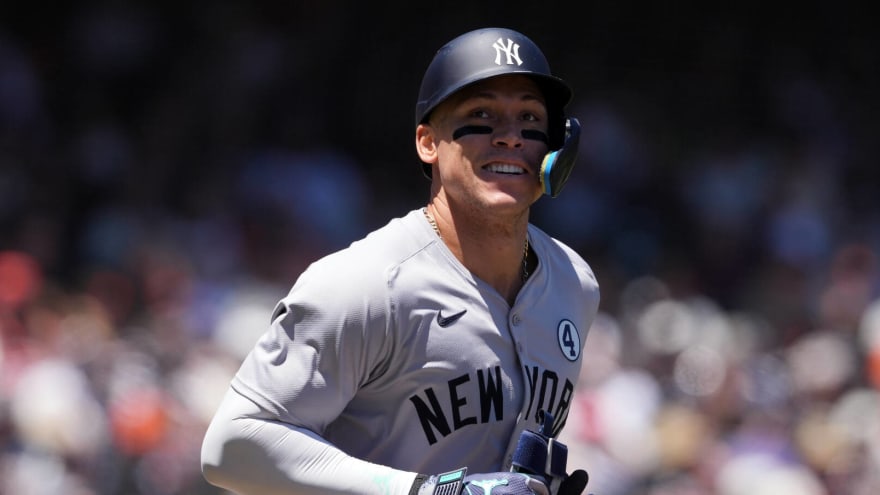 Aaron Judge records preposterous stat at Giants’ Oracle Park