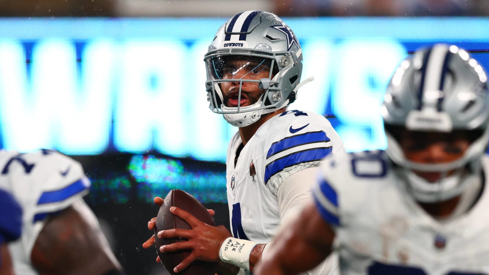 Prescott reducing interceptions, re-establishing himself