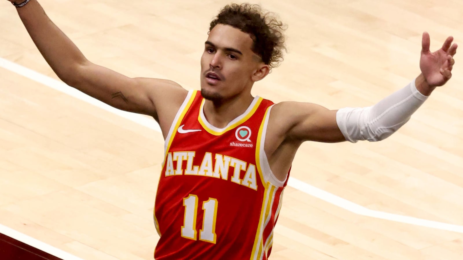 Young on Hawks securing playoff berth: ‘We’re not satisfied’