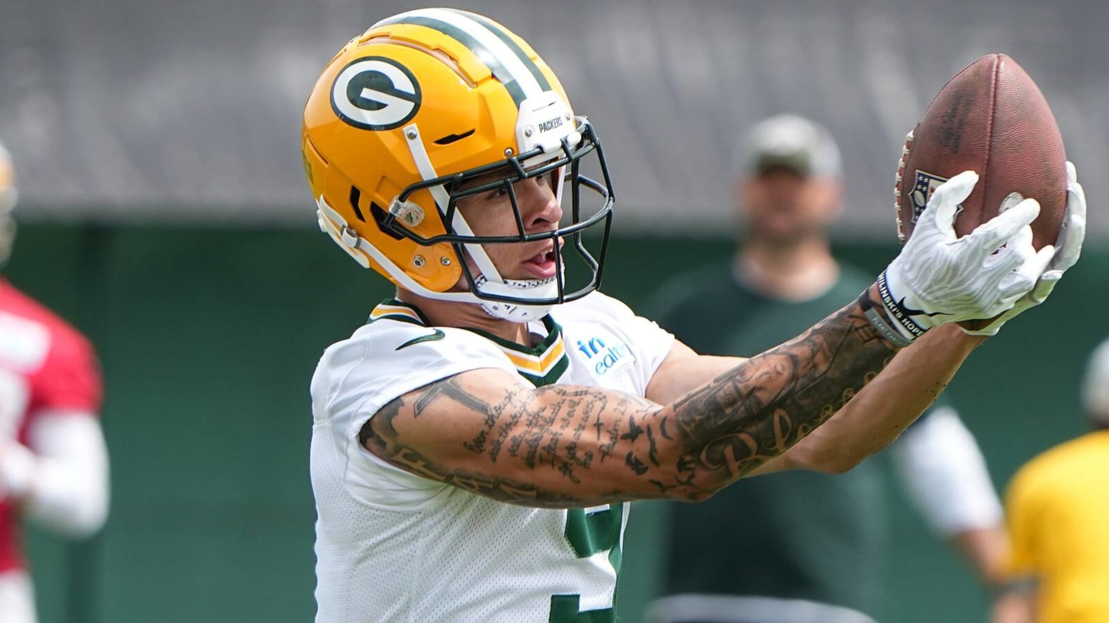Packers WR Christian Watson signs rookie contract