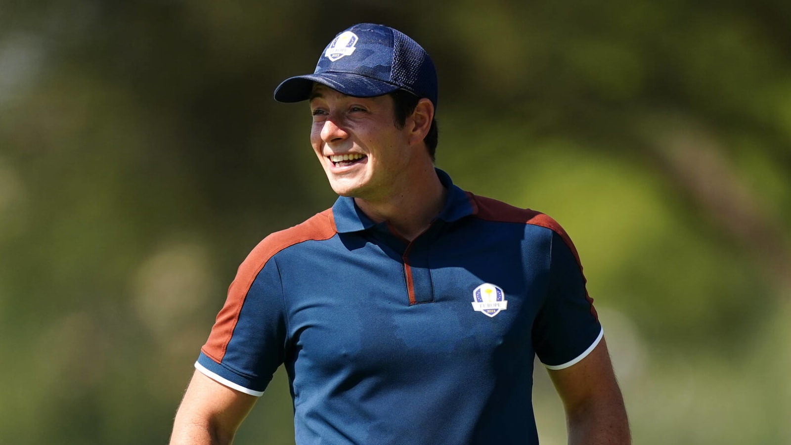 Watch: Viktor Hovland practice round hole-in-one