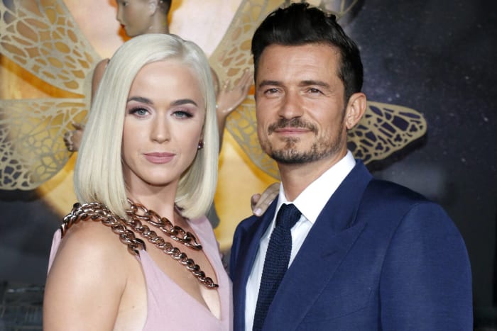 Katy Perry and Orlando Bloom