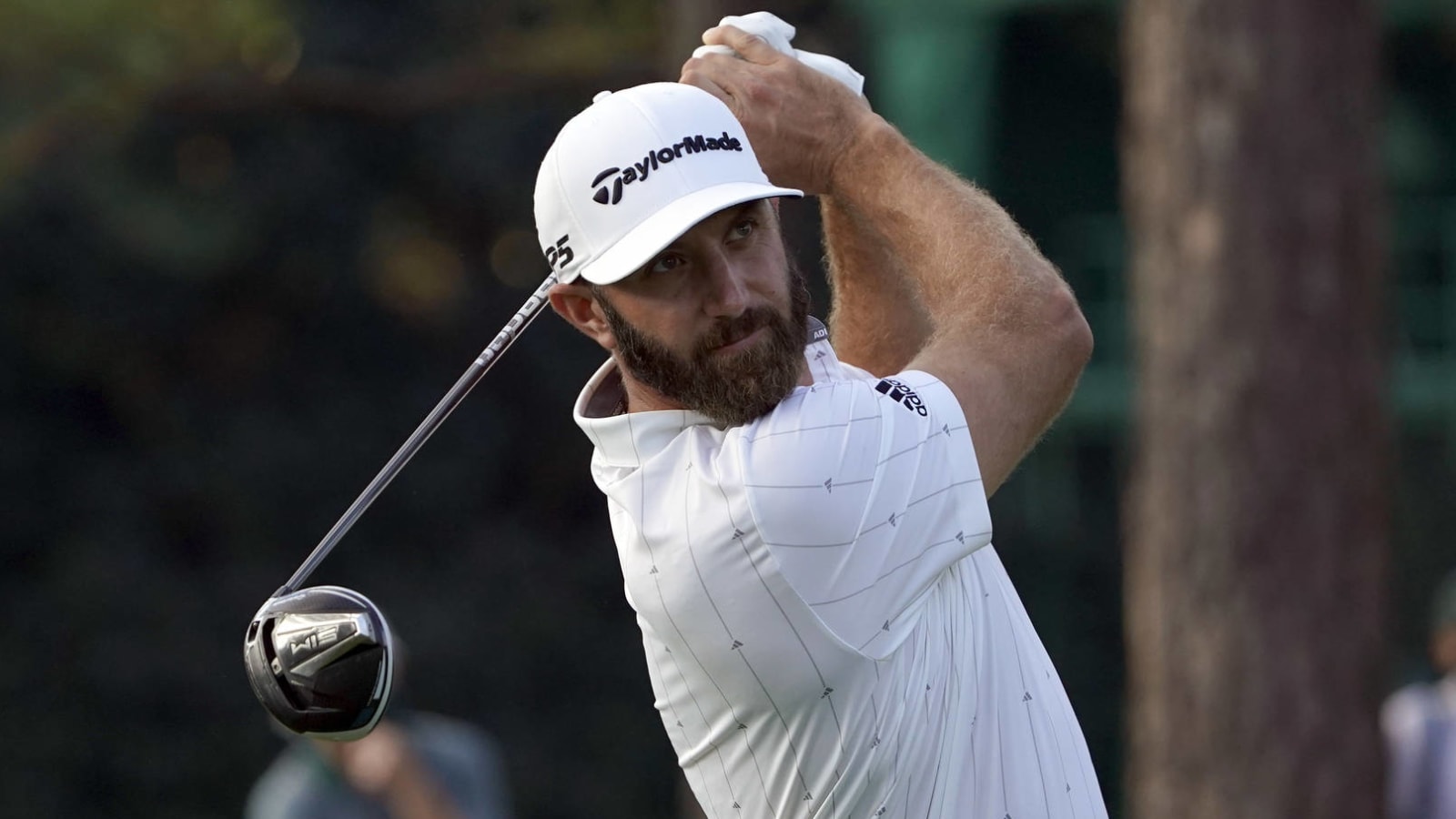 Dustin Johnson on potential record pace at Masters