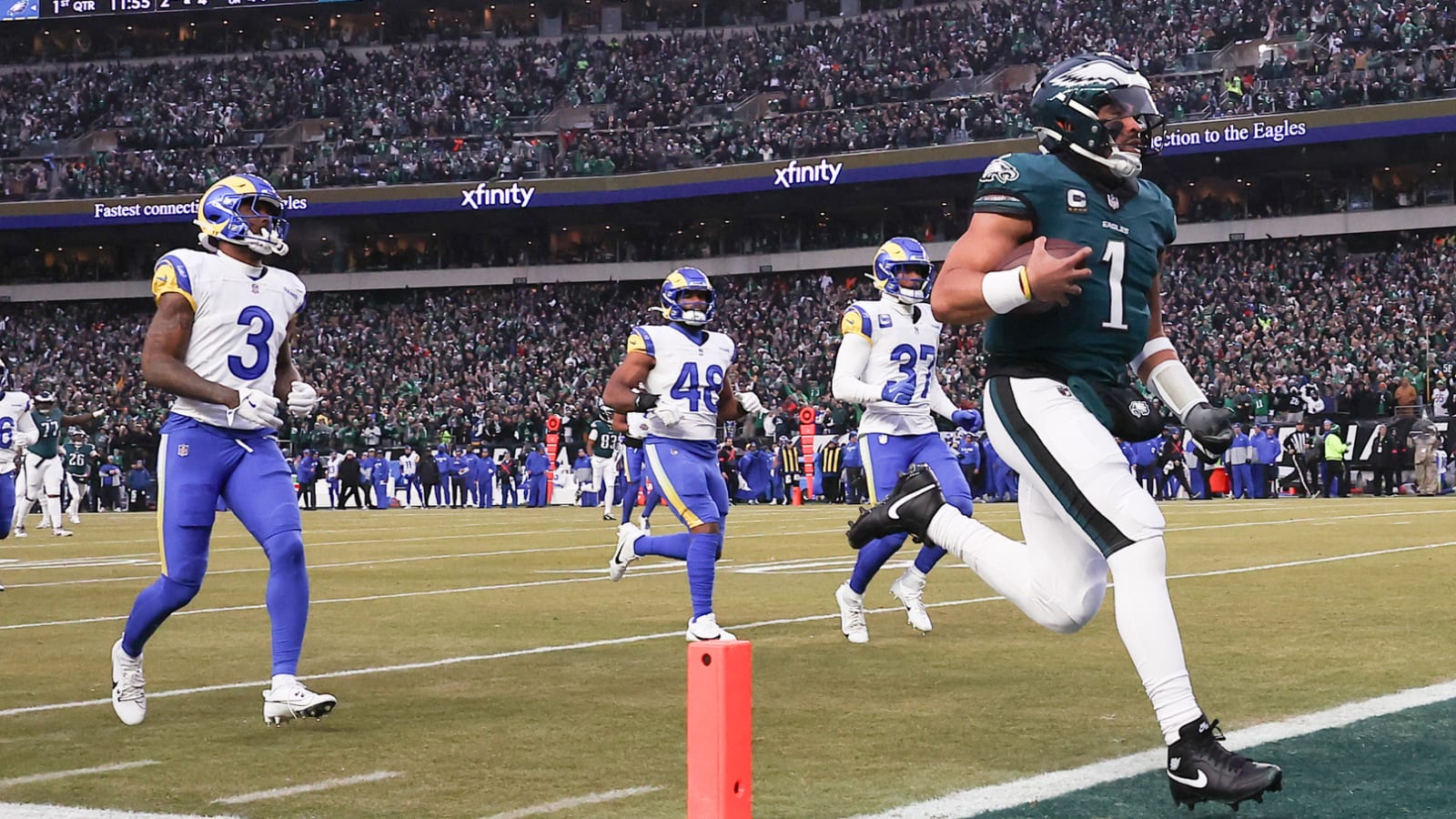 The 'Most Super Bowl rushing touchdowns' quiz