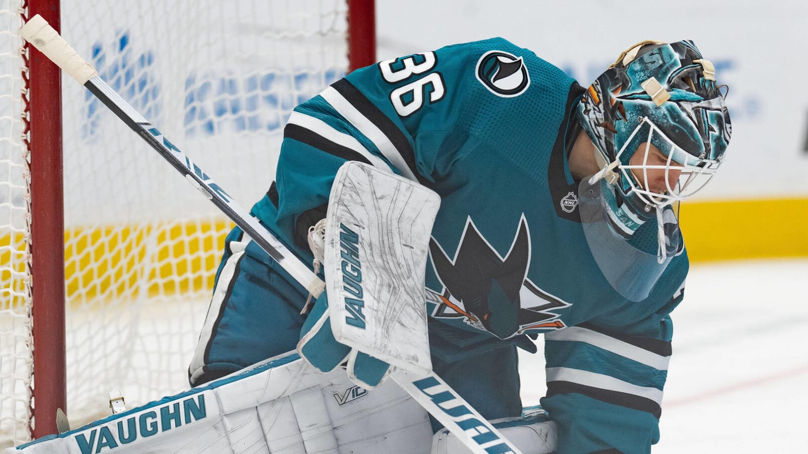 Sharks goaltender Kahkonen is drawing trade interest