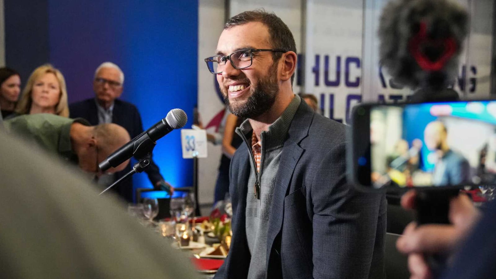 Andrew Luck’s return to college football prompts post from parody account