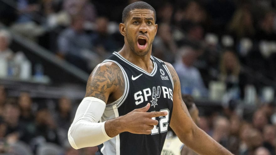 Lamarcus Aldridge To Miss Rest Of Season With Shoulder Injury Yardbarker Reacts to lamarcus aldridge's abrupt retirement due to a health scare (2:05). yardbarker com