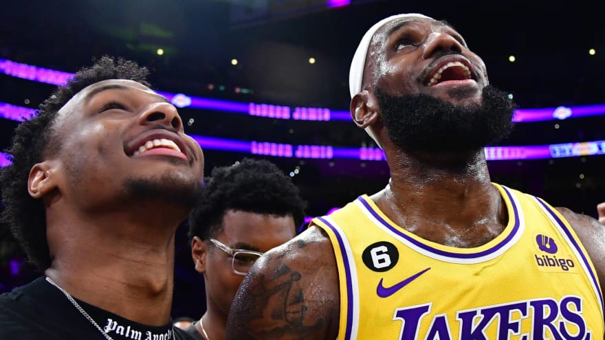 Report: Western Conference team to make run at LeBron and Bronny