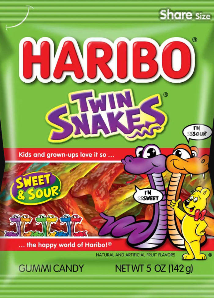 Haribo Twin Snakes