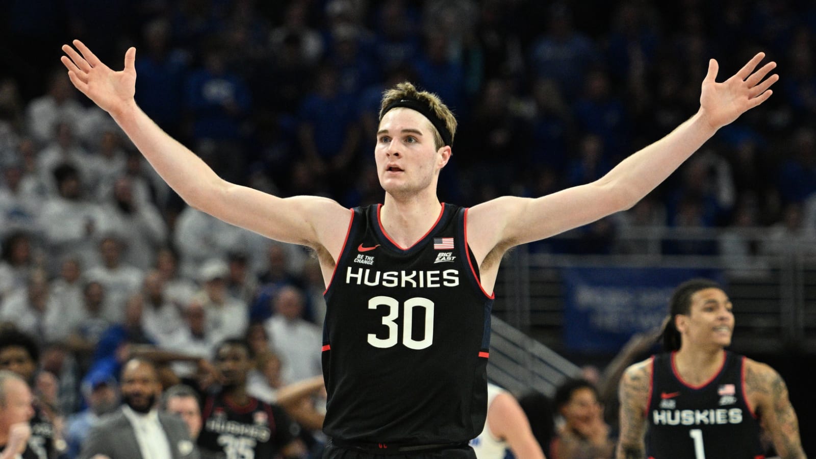 McNeeley's career night helps UConn defeat No. 24 Creighton