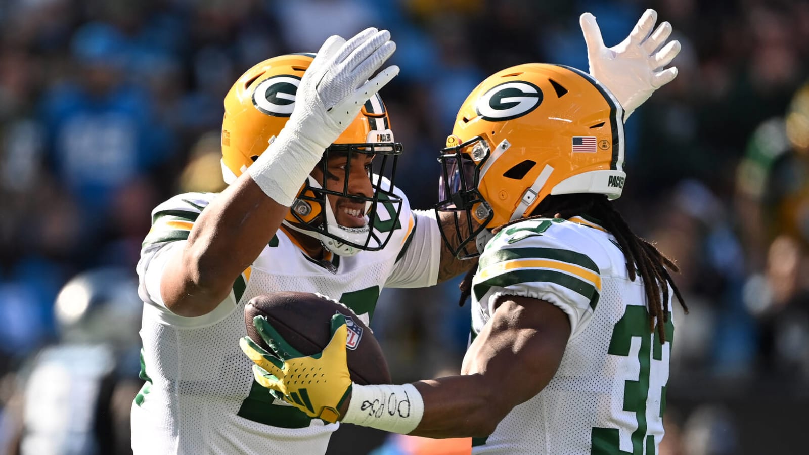 Packers' plans for their two top RBs becoming clearer