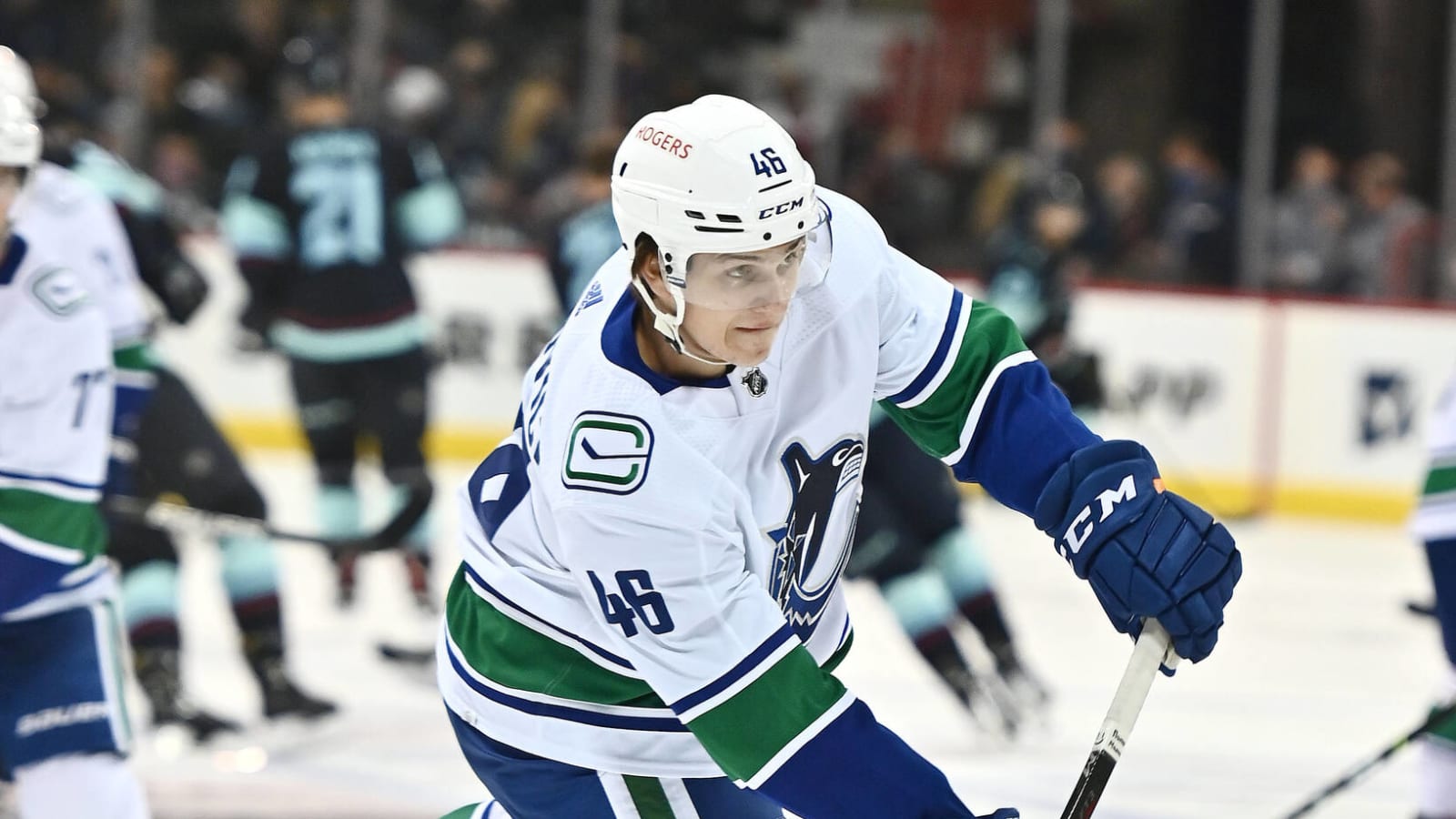 Canucks’ Young Stars get big games from Klimovich, Gatcomb, and Nielsen in 4-1 win over Jets