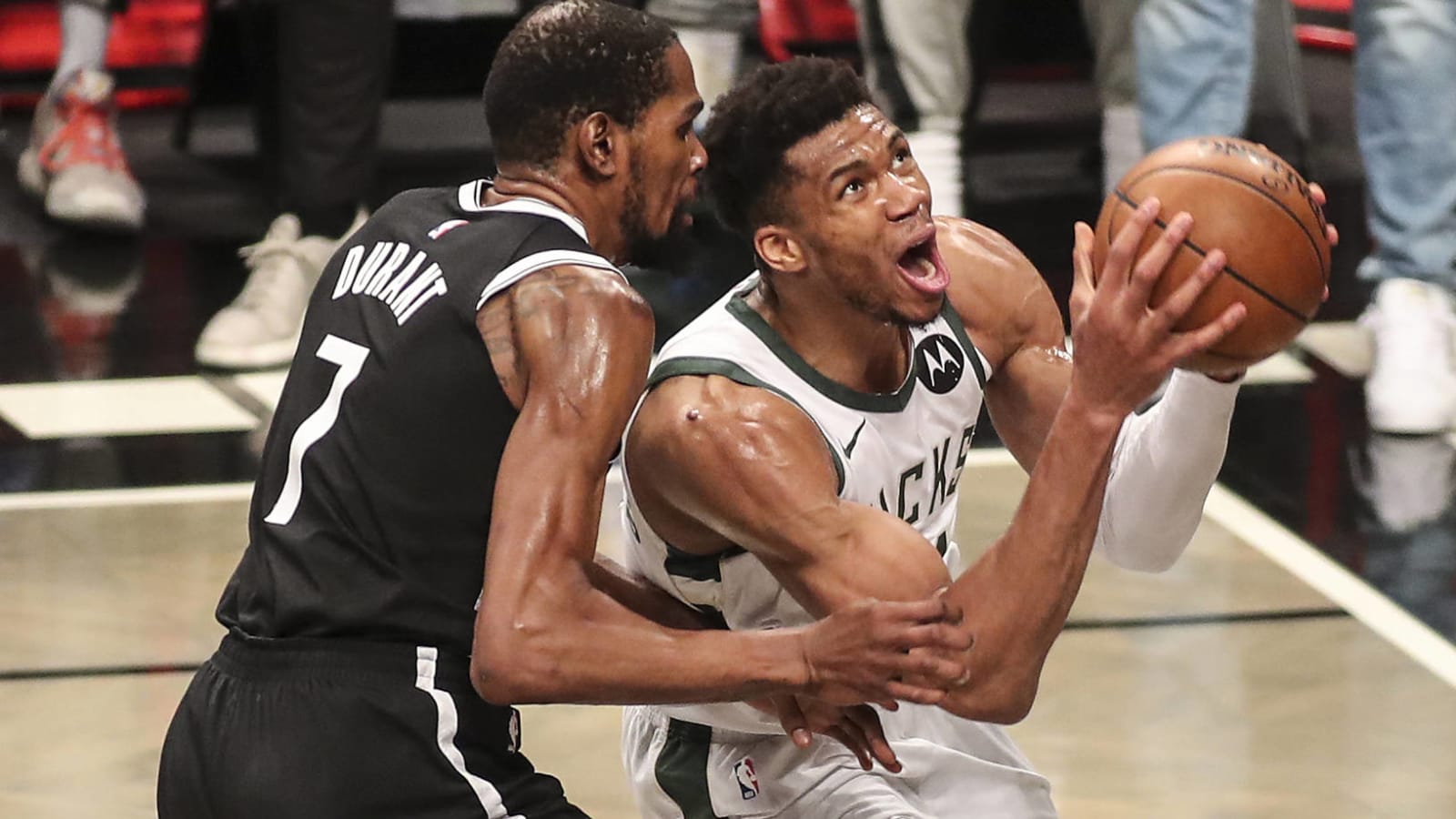 Bucks star Giannis Antetokounmpo after Game 7 win vs. Nets: 'The job's not done'