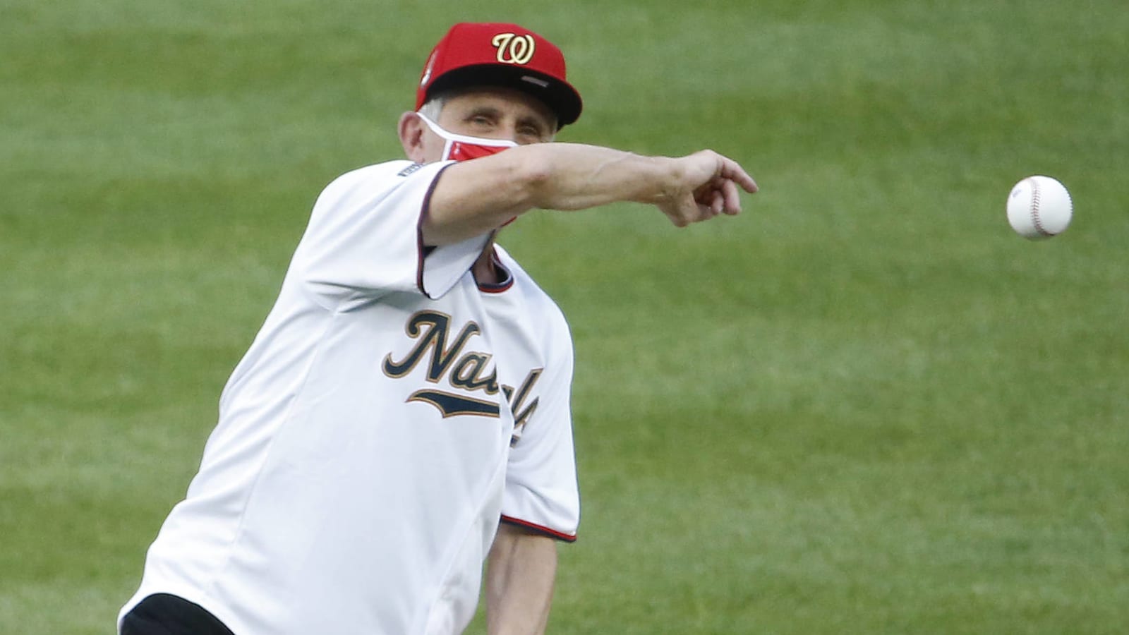 Dr. Anthony Fauci: 'I completely destroyed my arm' days before first pitch for Nationals