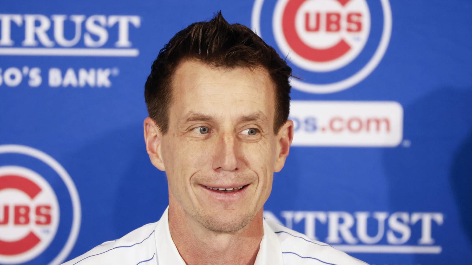 Cubs manager Craig Counsell had great greeting for Scott Boras