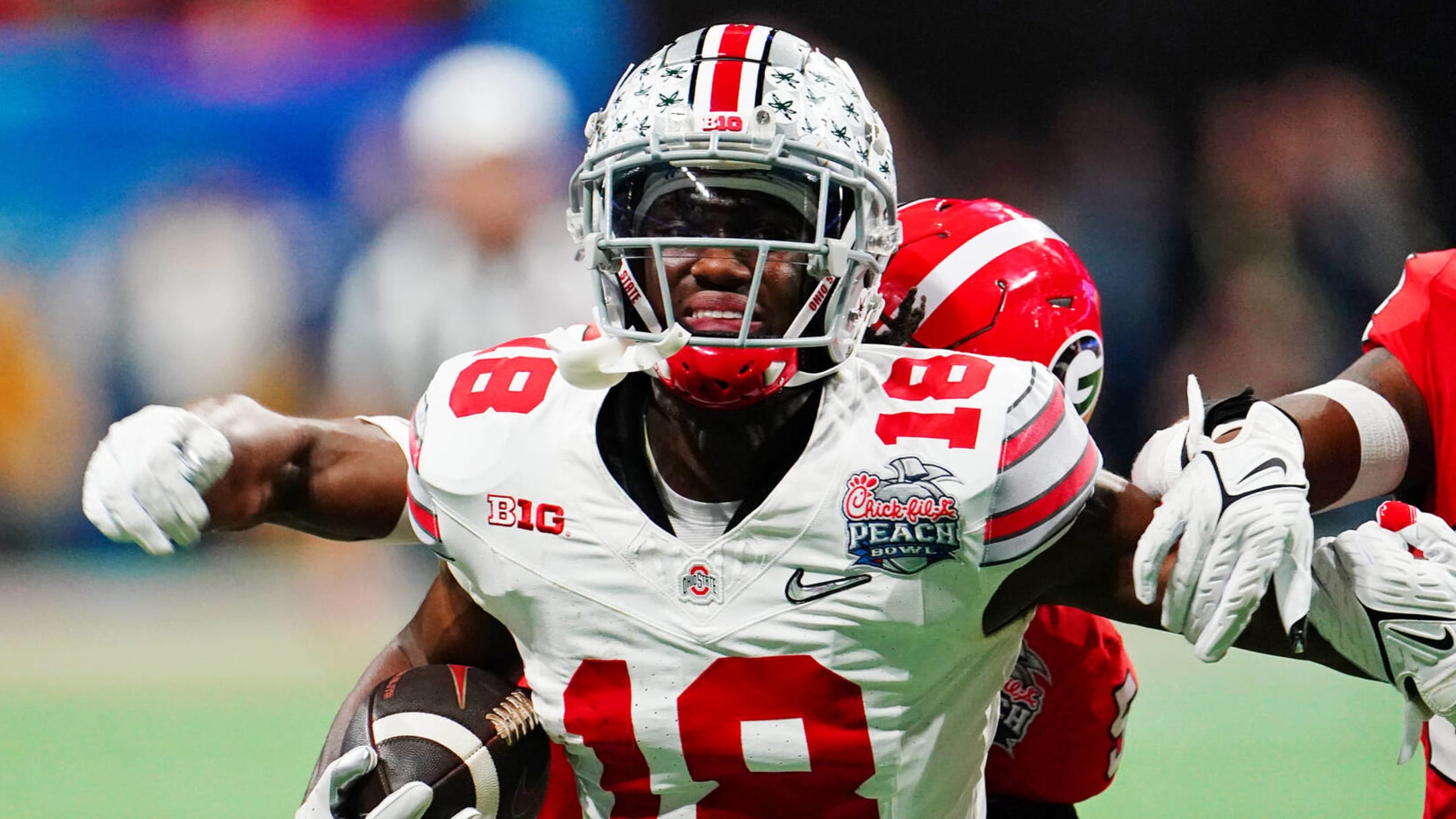 Marvin Harrison Jr. hopes to play in Indy for Big Ten Championship