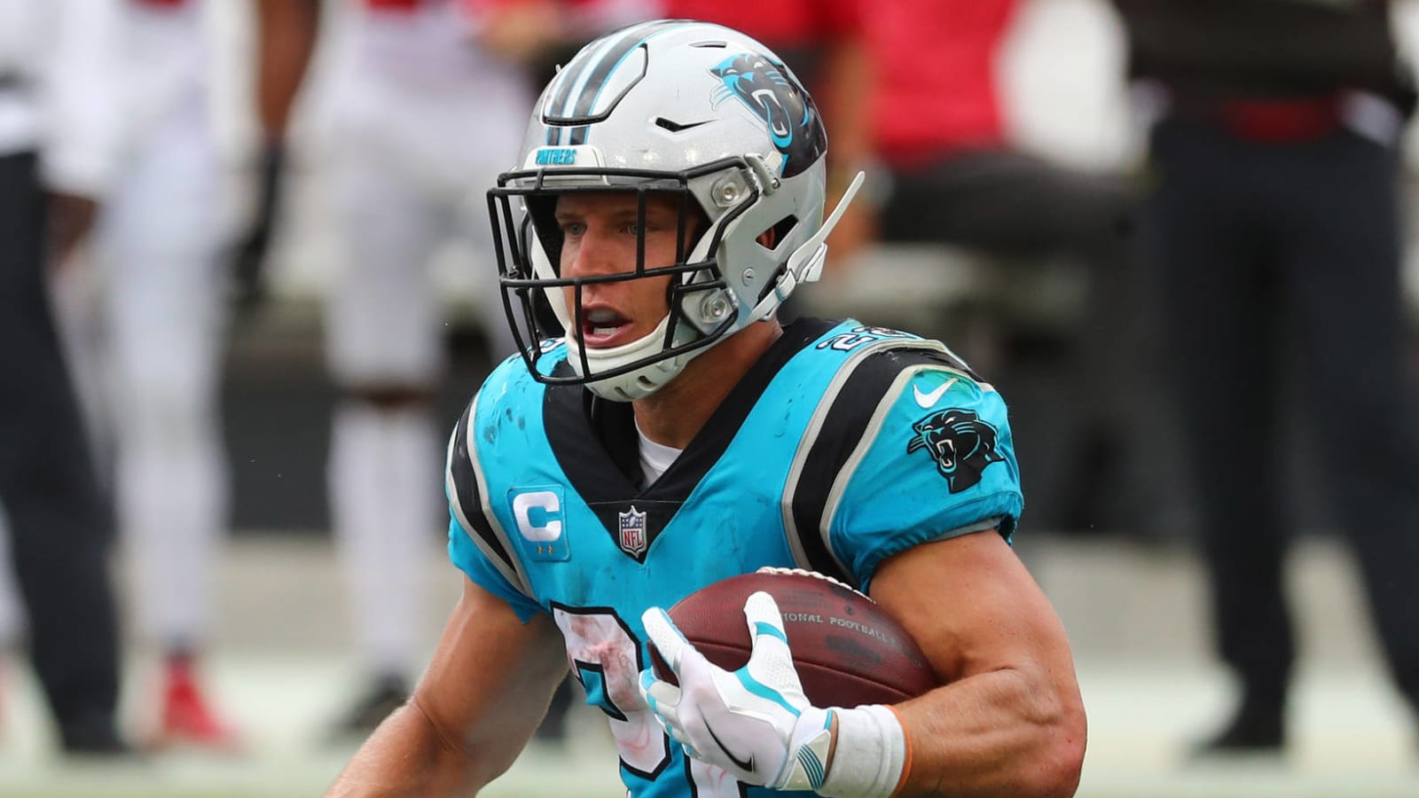 Christian McCaffrey wastes no time, scores TD in return