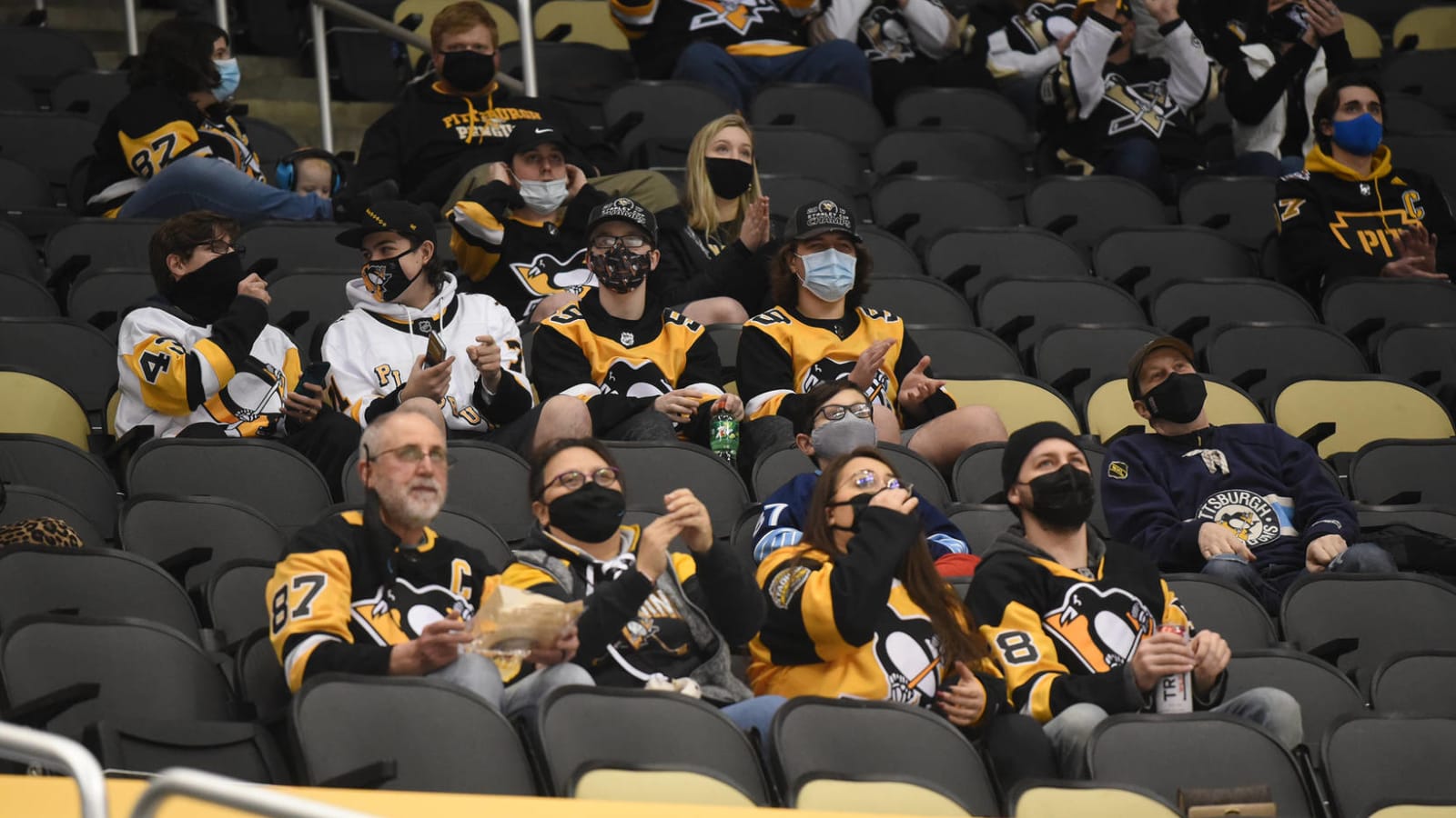 Penguins want vaccinated, non-vaccinated seating sections