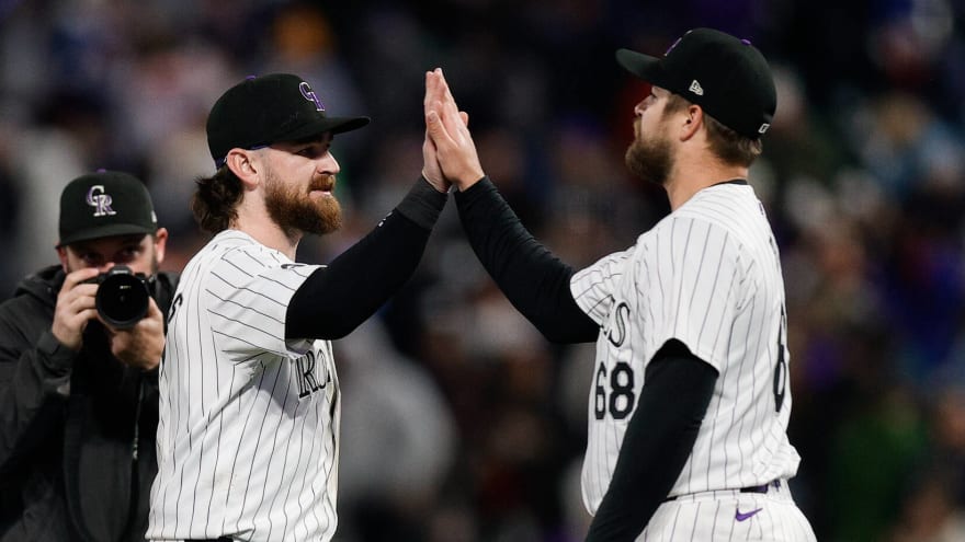 Watch: Rockies finally win consecutive games