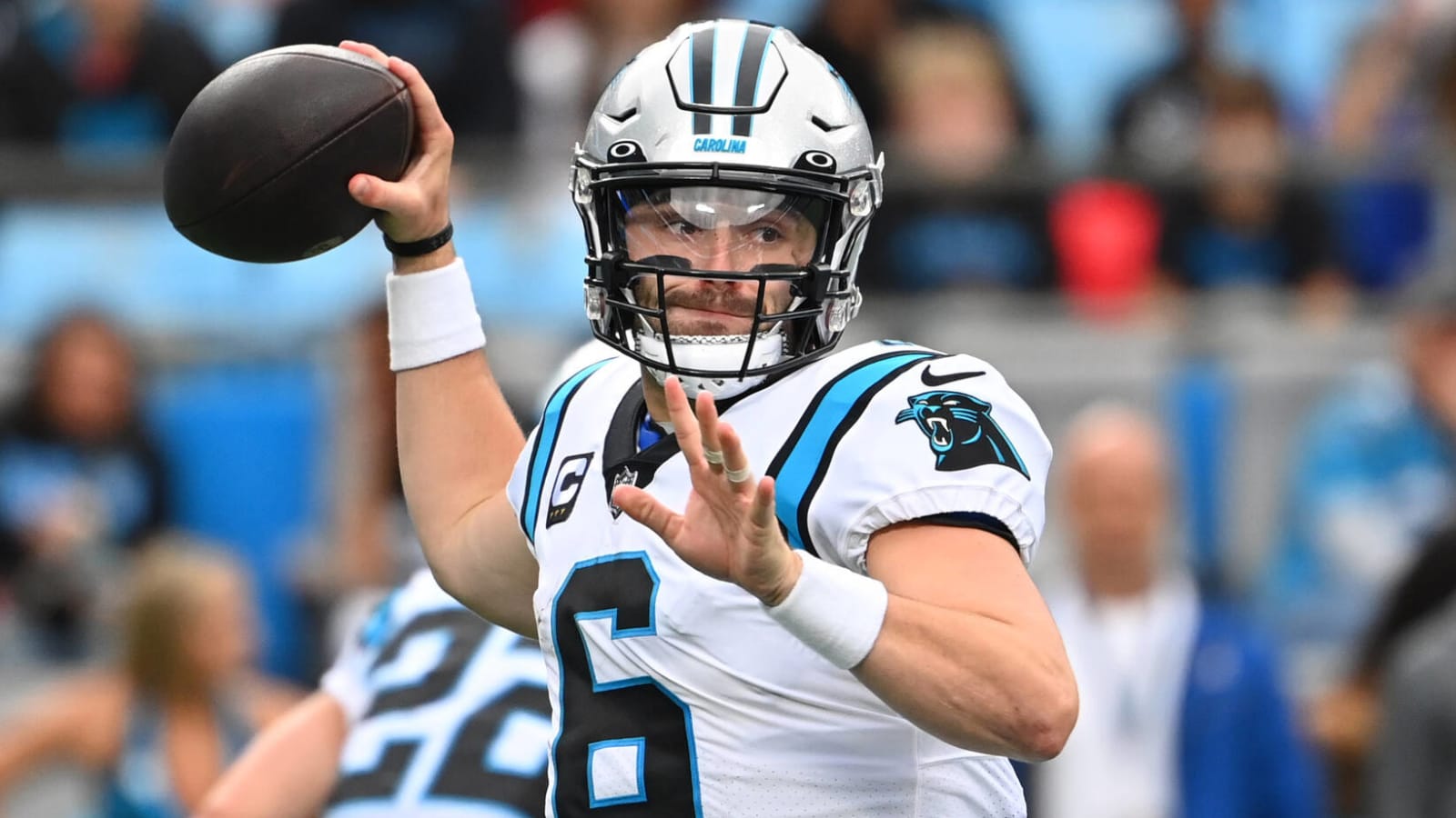 Panthers HC: Mayfield 'definitely could' be backup QB vs. Rams