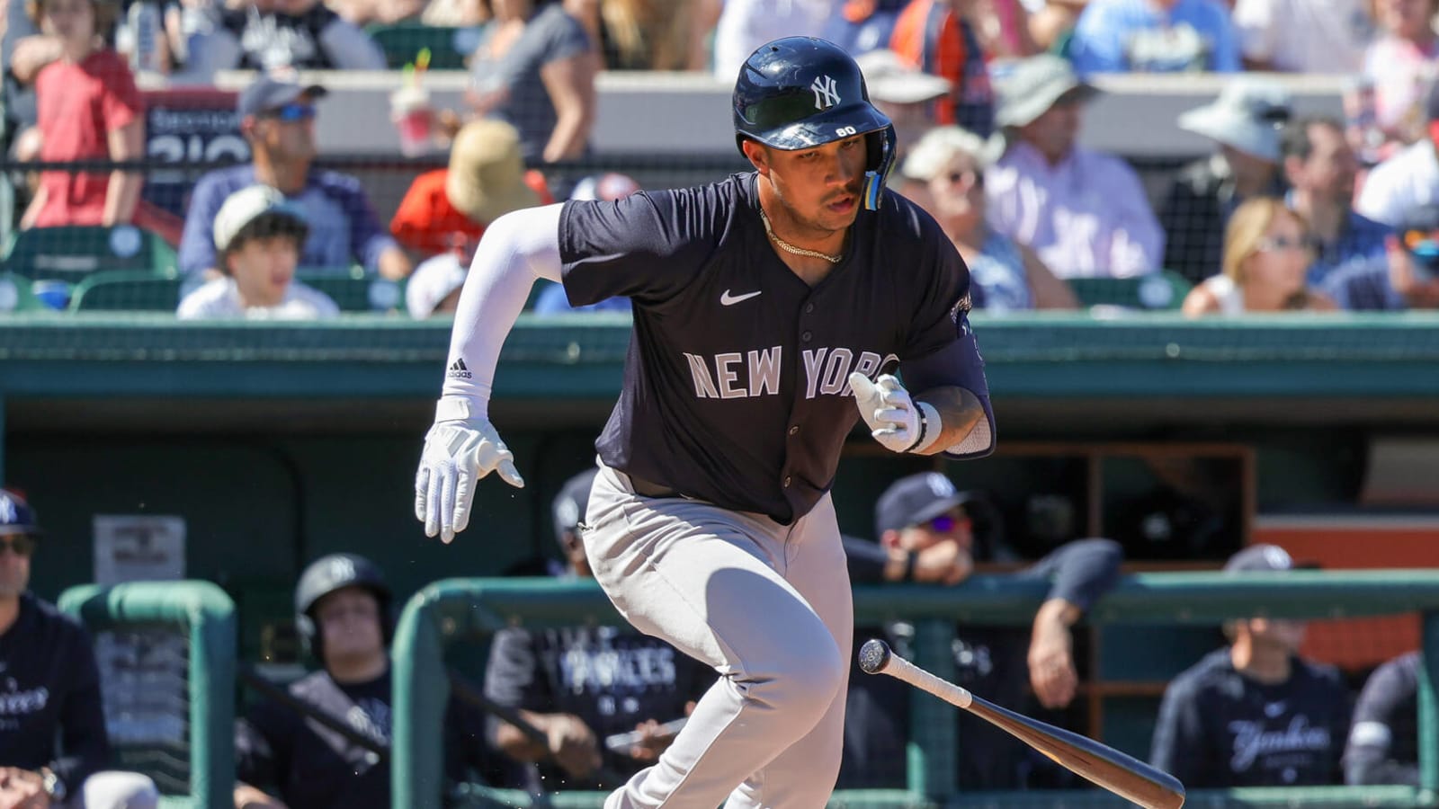 Yankees option downward trending outfielder back to Triple-A