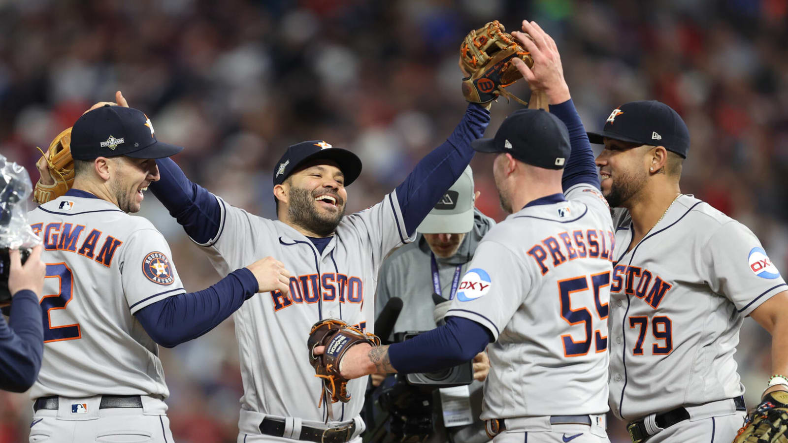 Astros appear all set for Series