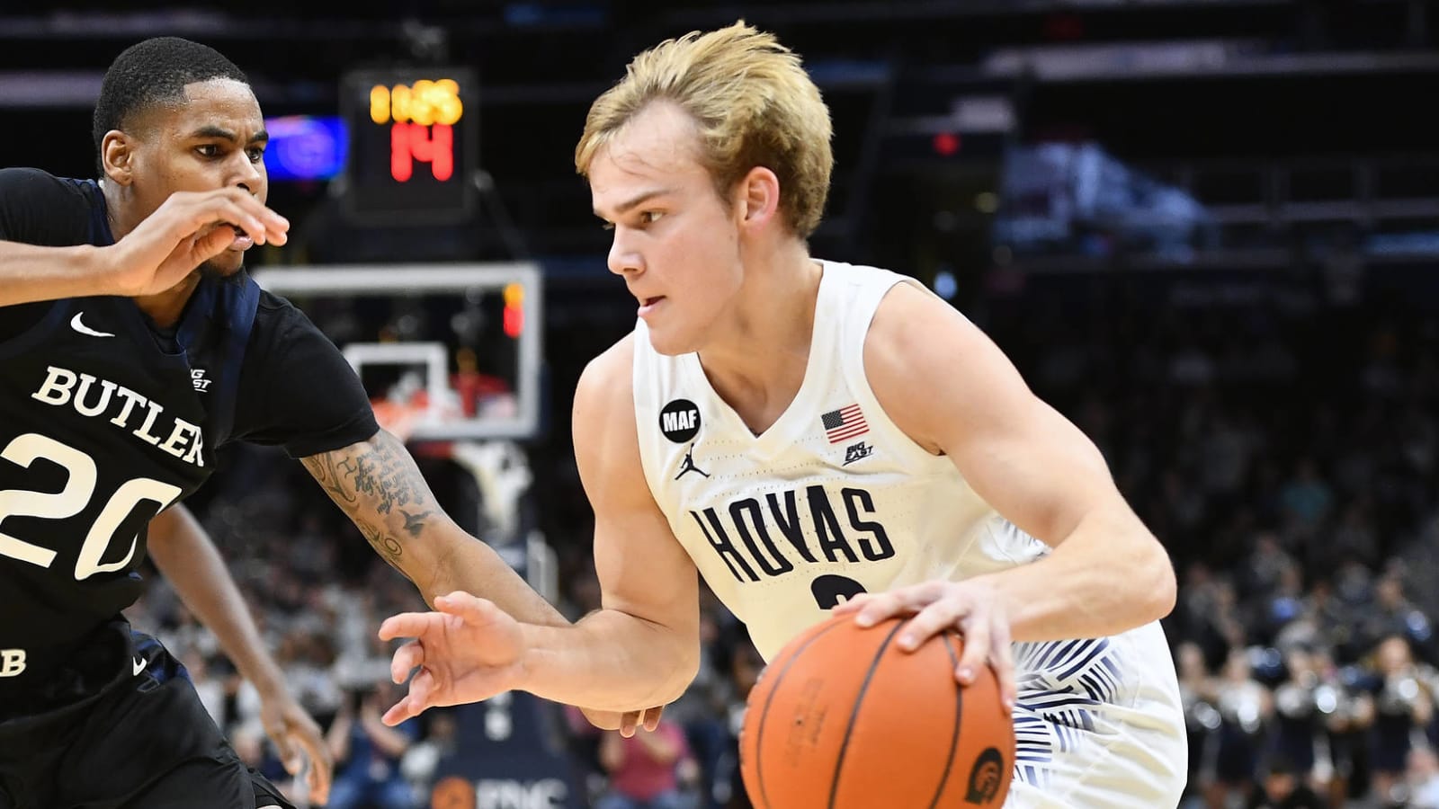 Georgetown’s McClung to transfer after withdrawing from draft