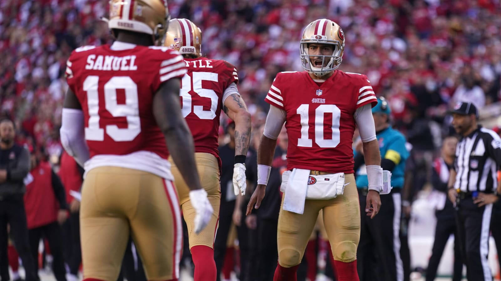 Jimmy Garoppolo laments not being there for 49ers