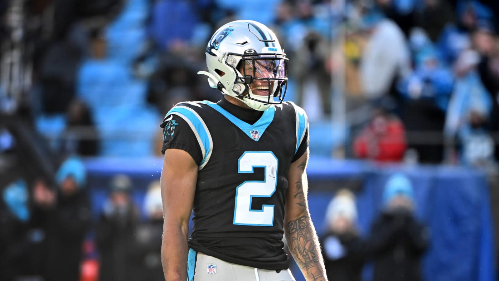 D.J. Moore reacts to blockbuster Bears-Panthers trade
