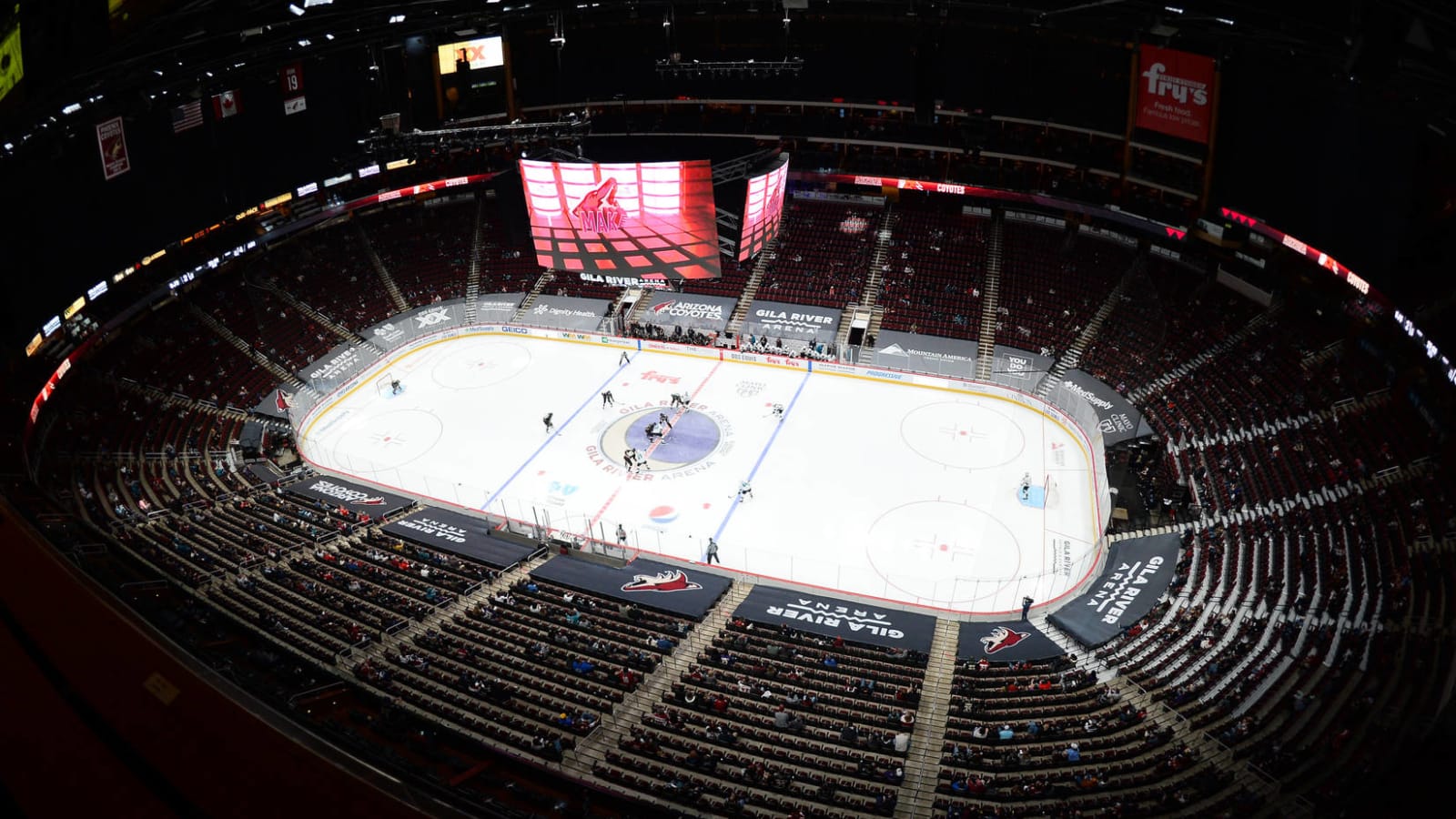 Breakdown Of The Gila River Arena Seating Chart