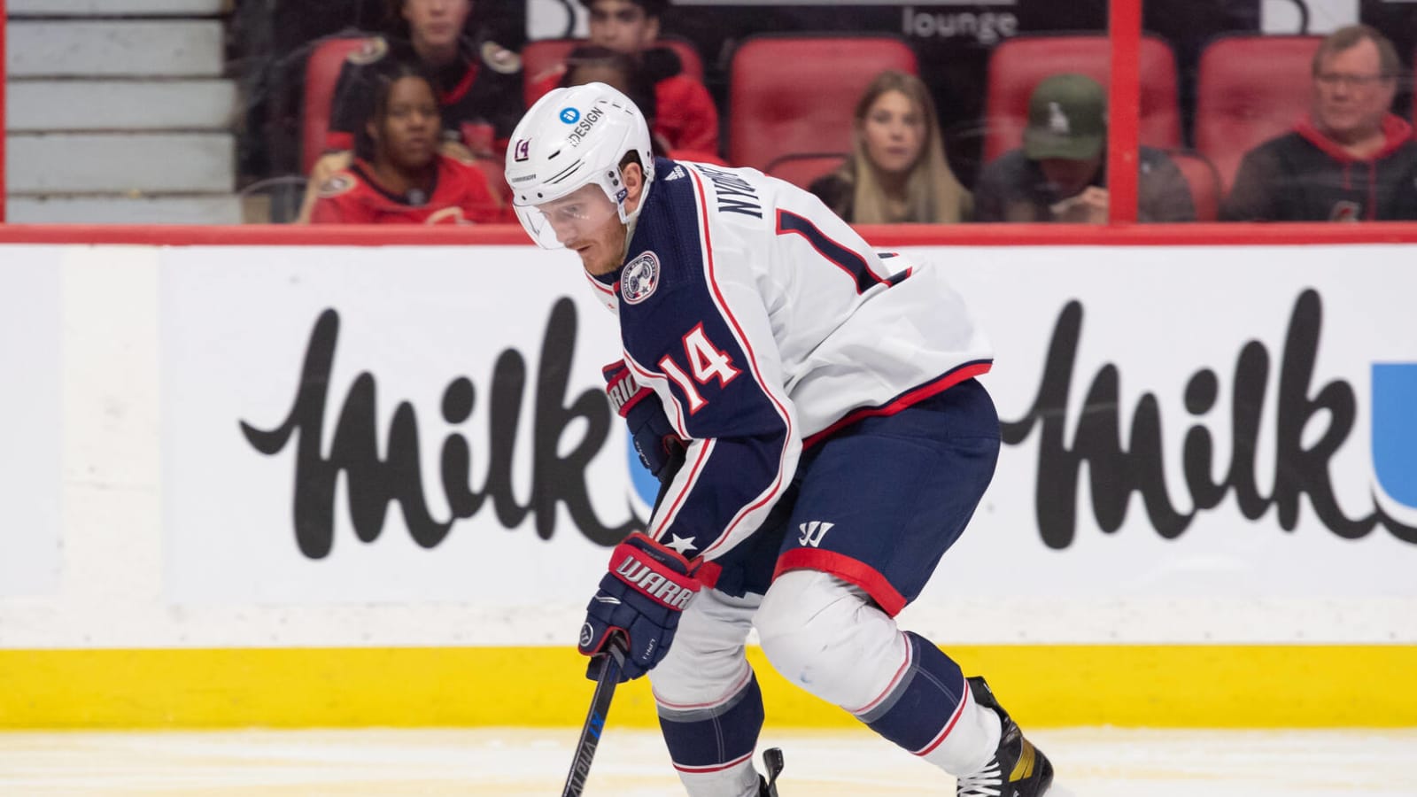 Columbus Blue Jackets’ Gustav Nyquist done for season with shoulder injury