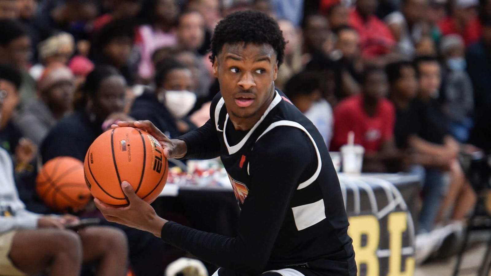 Watch: Bronny James throws down ferocious poster dunk