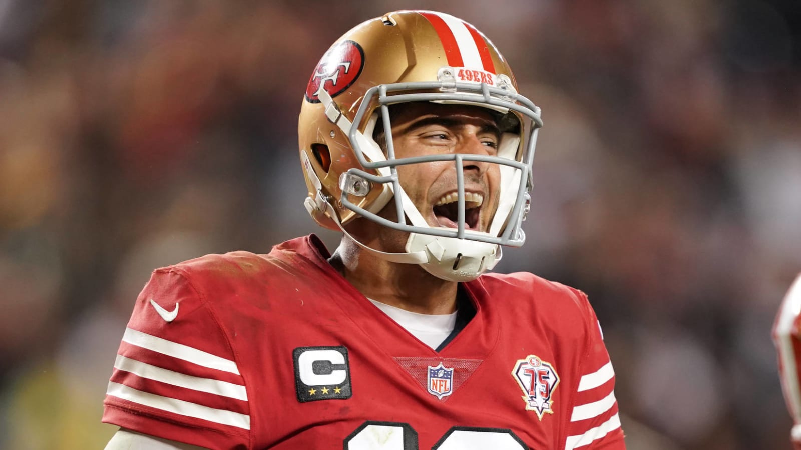 Garoppolo doesn't practice, but calf is getting 'better'