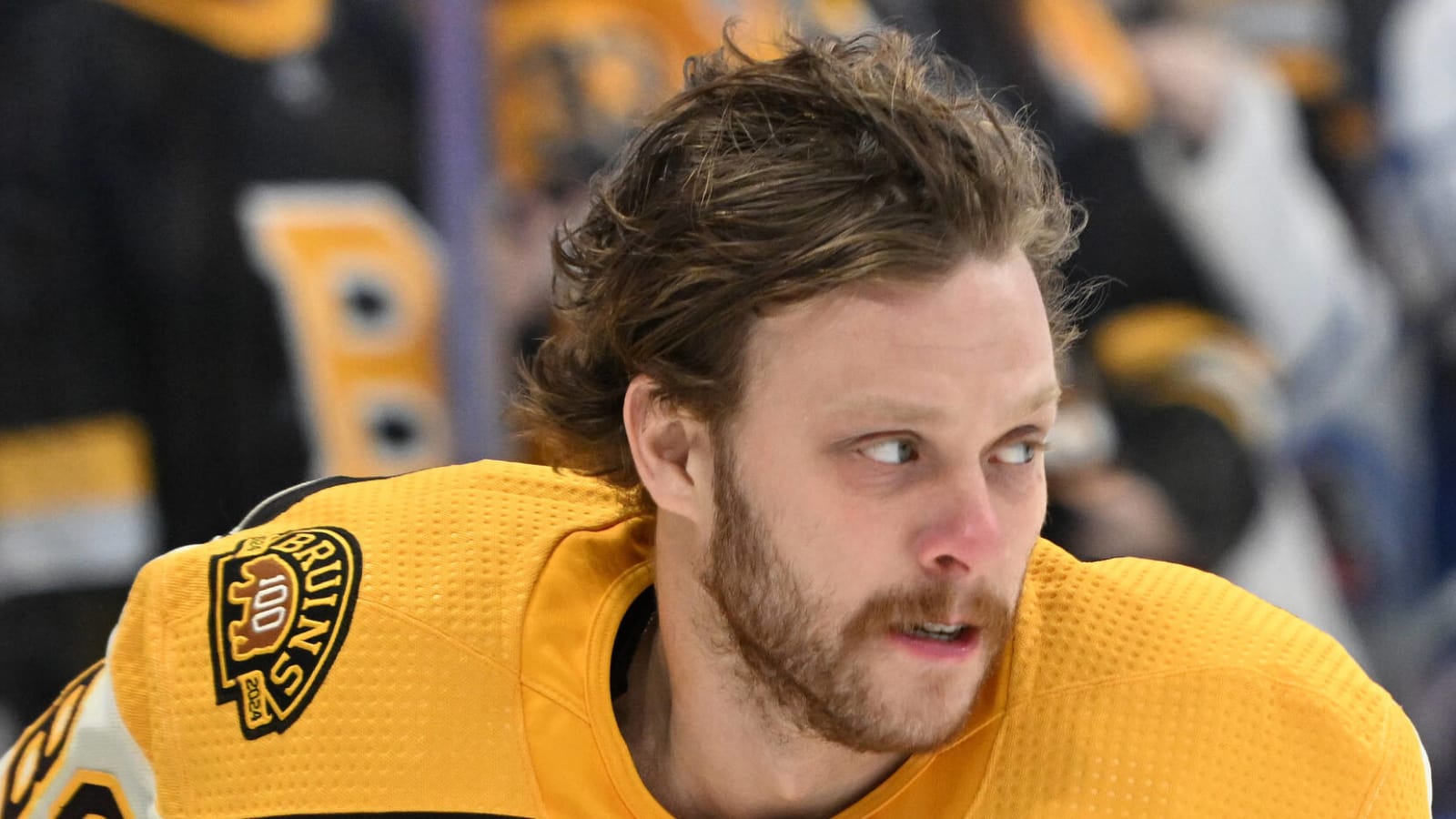 ‘Much more talkative’ Pastrnak embracing leadership role with Bruins