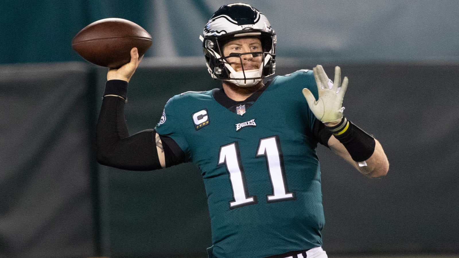 Eagles 'not talking about' trading Carson Wentz